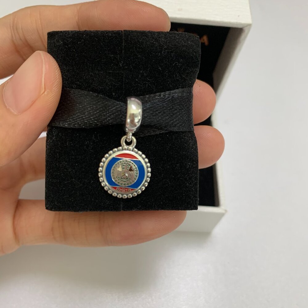 Pandora Belize Flag Charm